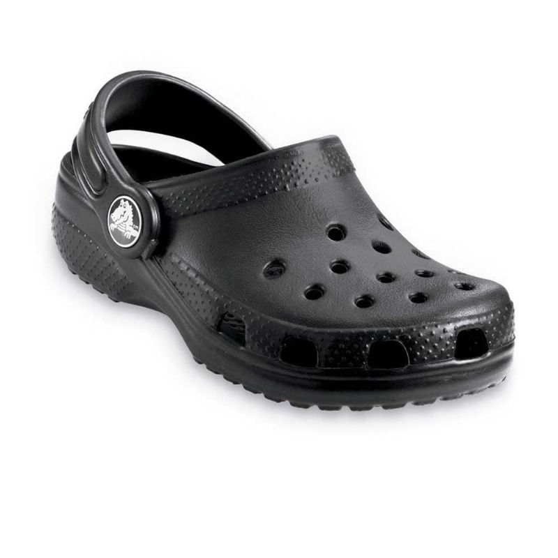 Crocs Kids Cayman Clog Black UK 1 EUR 32-33 US J1 (10006-001)